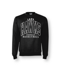 Load image into Gallery viewer, Hawkeye Crew Sweatshirt in Black by Champion