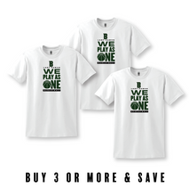 Load image into Gallery viewer, *Play As One Official Practice SS Tee in White