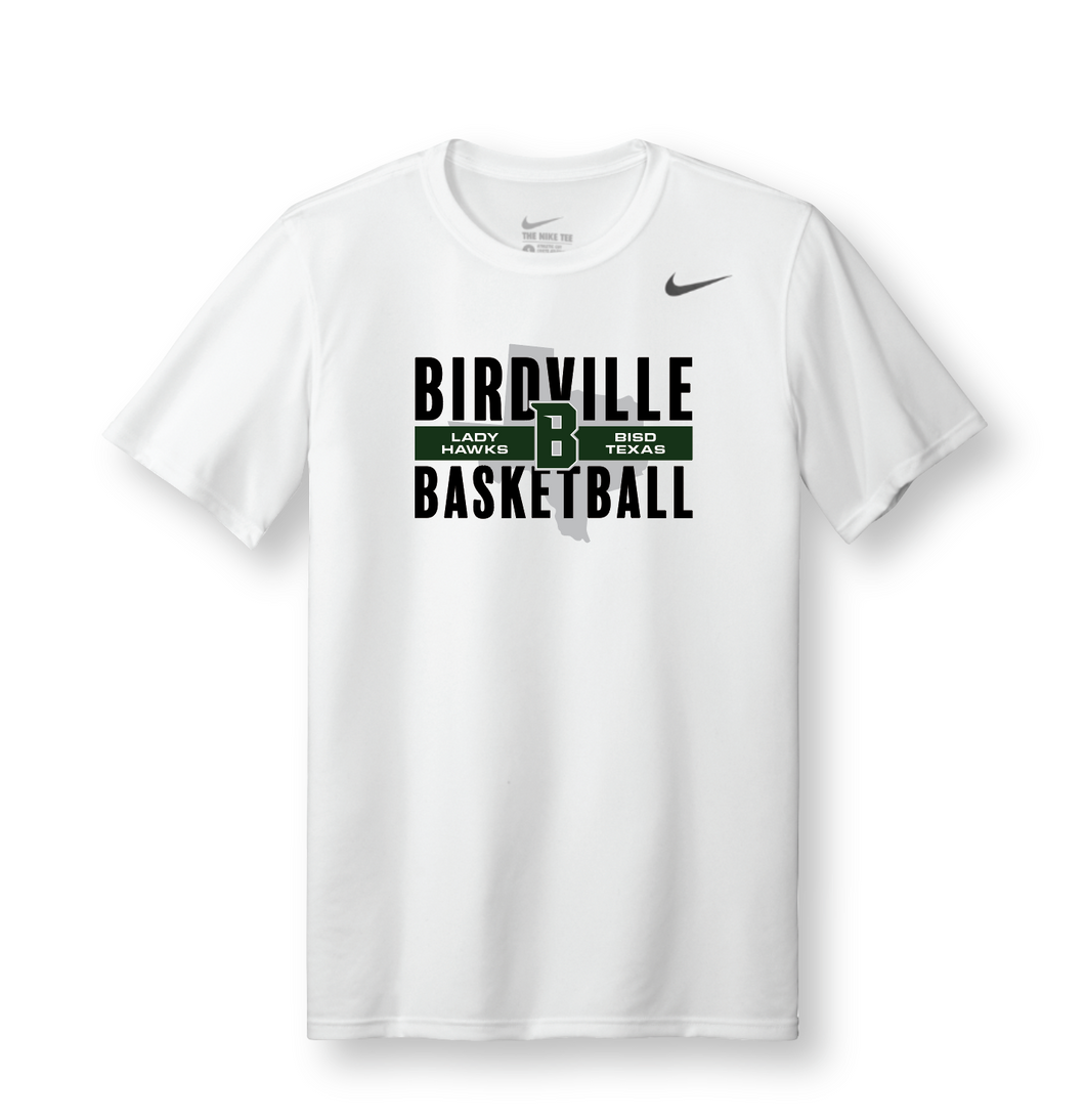 Hawk Stack Unisex SS DriFit Tee in White by Nike