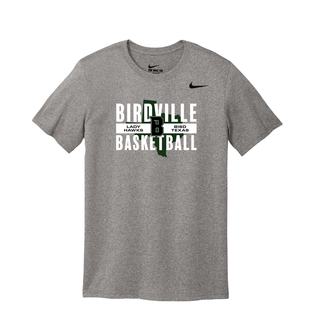 Hawk Stack Unisex SS DriFit Tee in Grey Htr by Nike