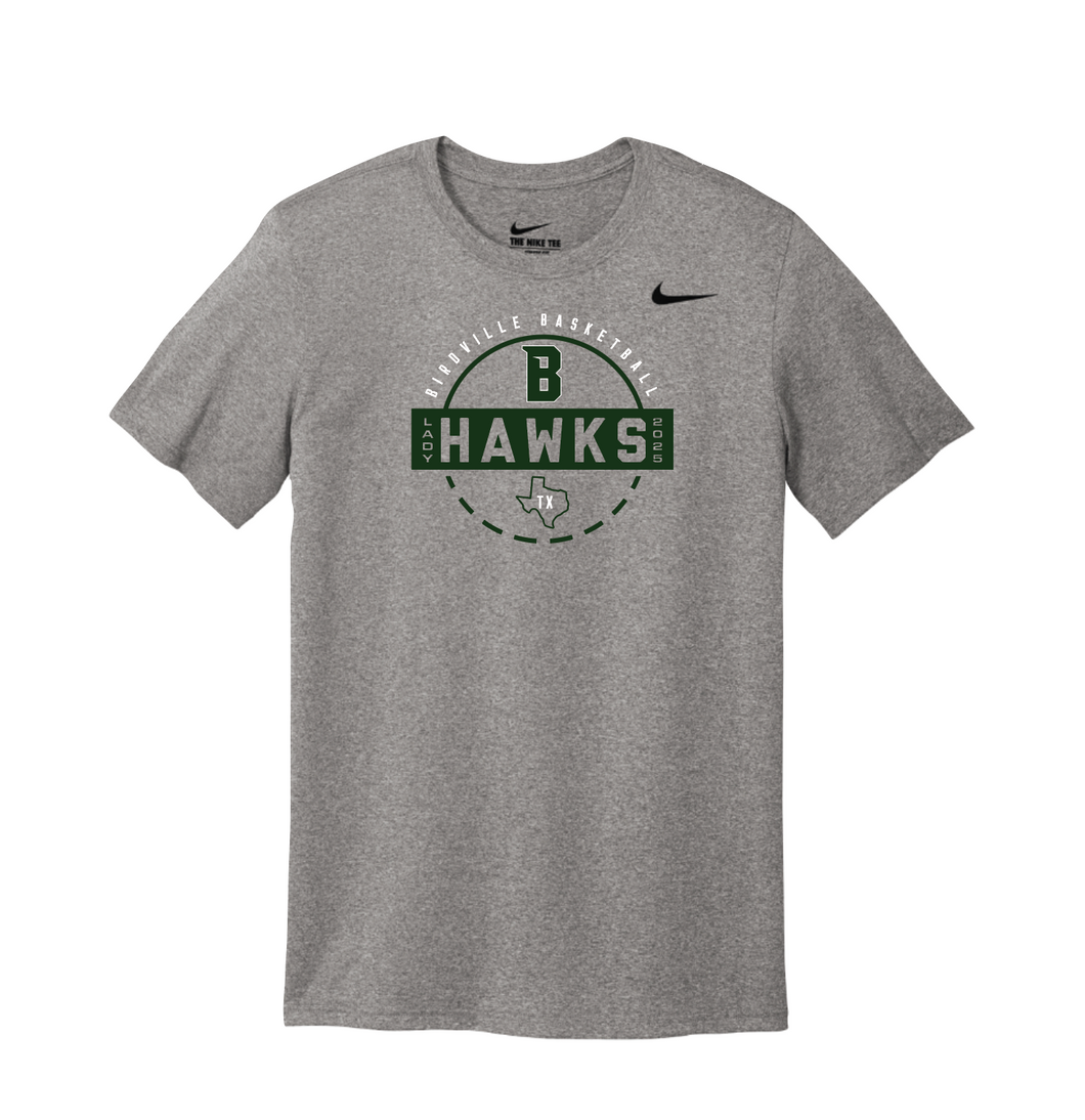 Big Key Unisex SS DriFit Tee in Grey Htr by Nike