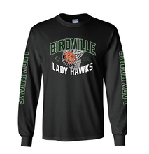Load image into Gallery viewer, Lady Ballers Unisex LS Tee in Black
