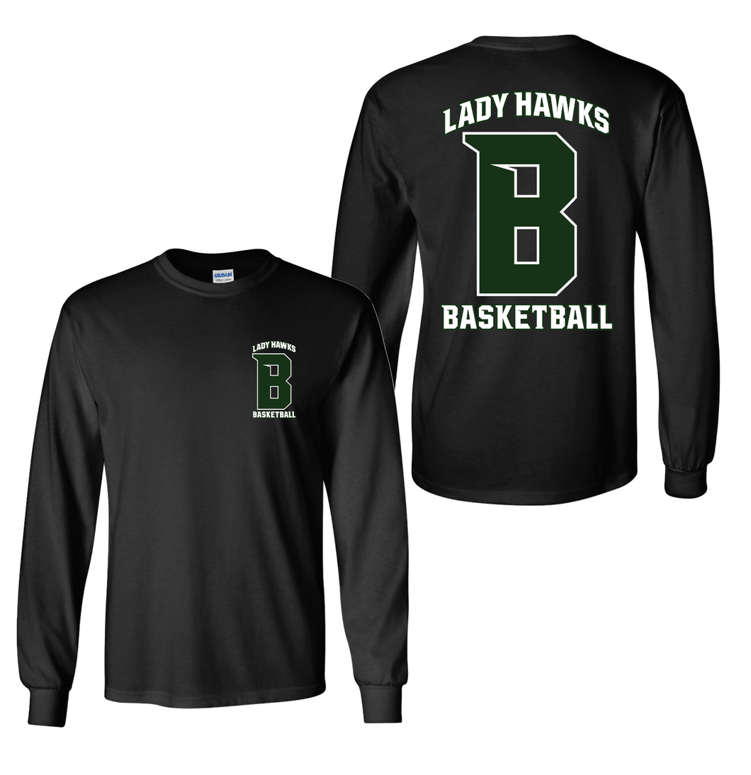 Represent Unisex LS Tee in Black