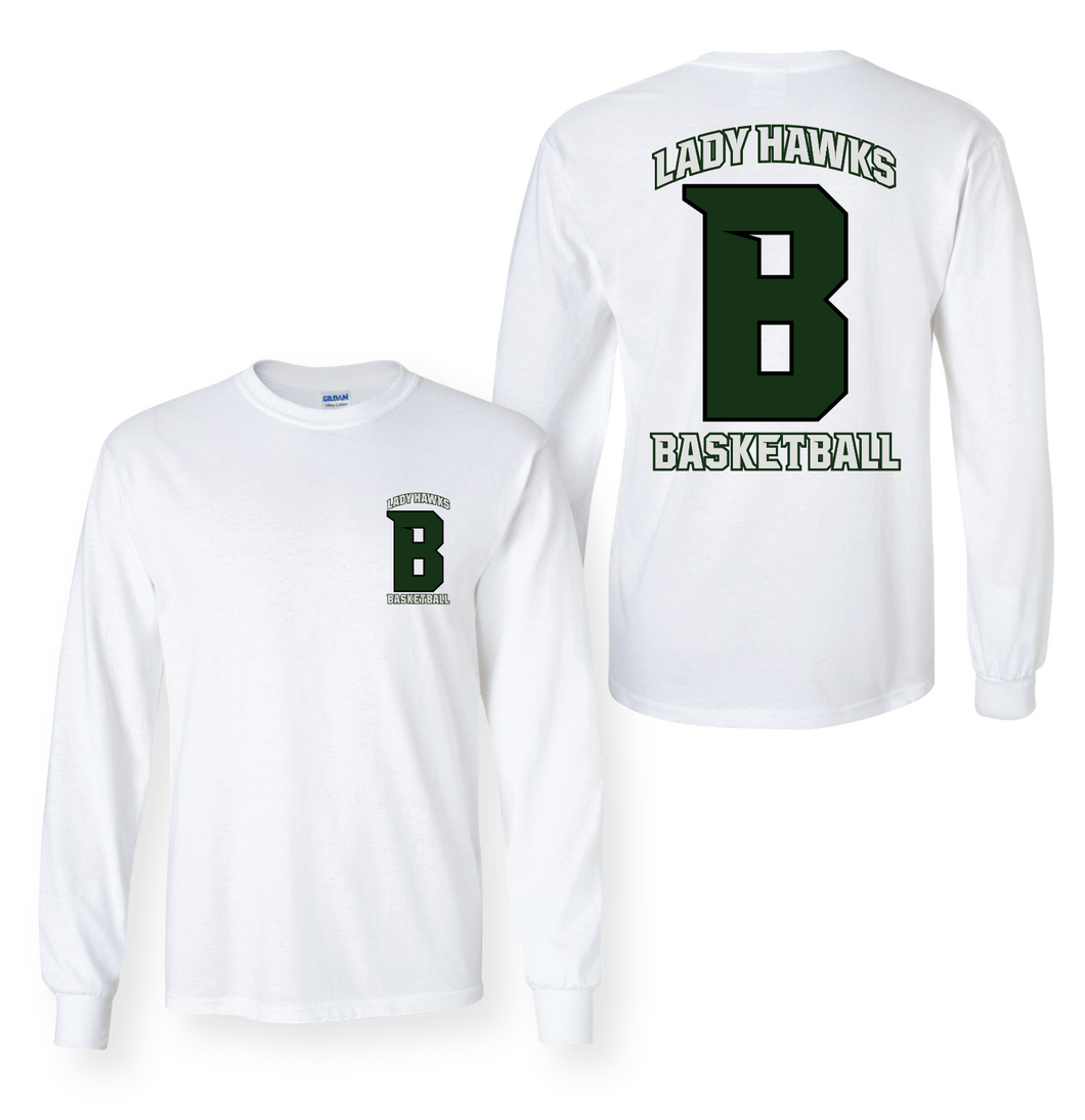 Represent Unisex LS Tee in White