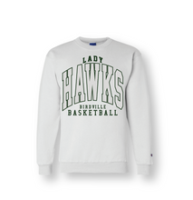 Load image into Gallery viewer, Hawkeye Crew Sweatshirt in White by Champion
