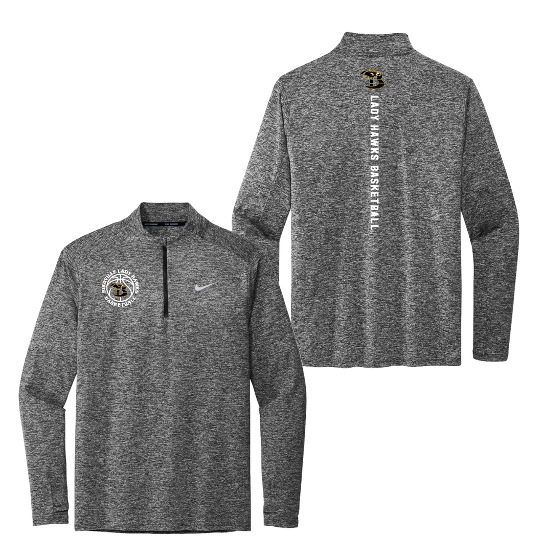 Our House DriFit Half-zip in Black Htr by Nike