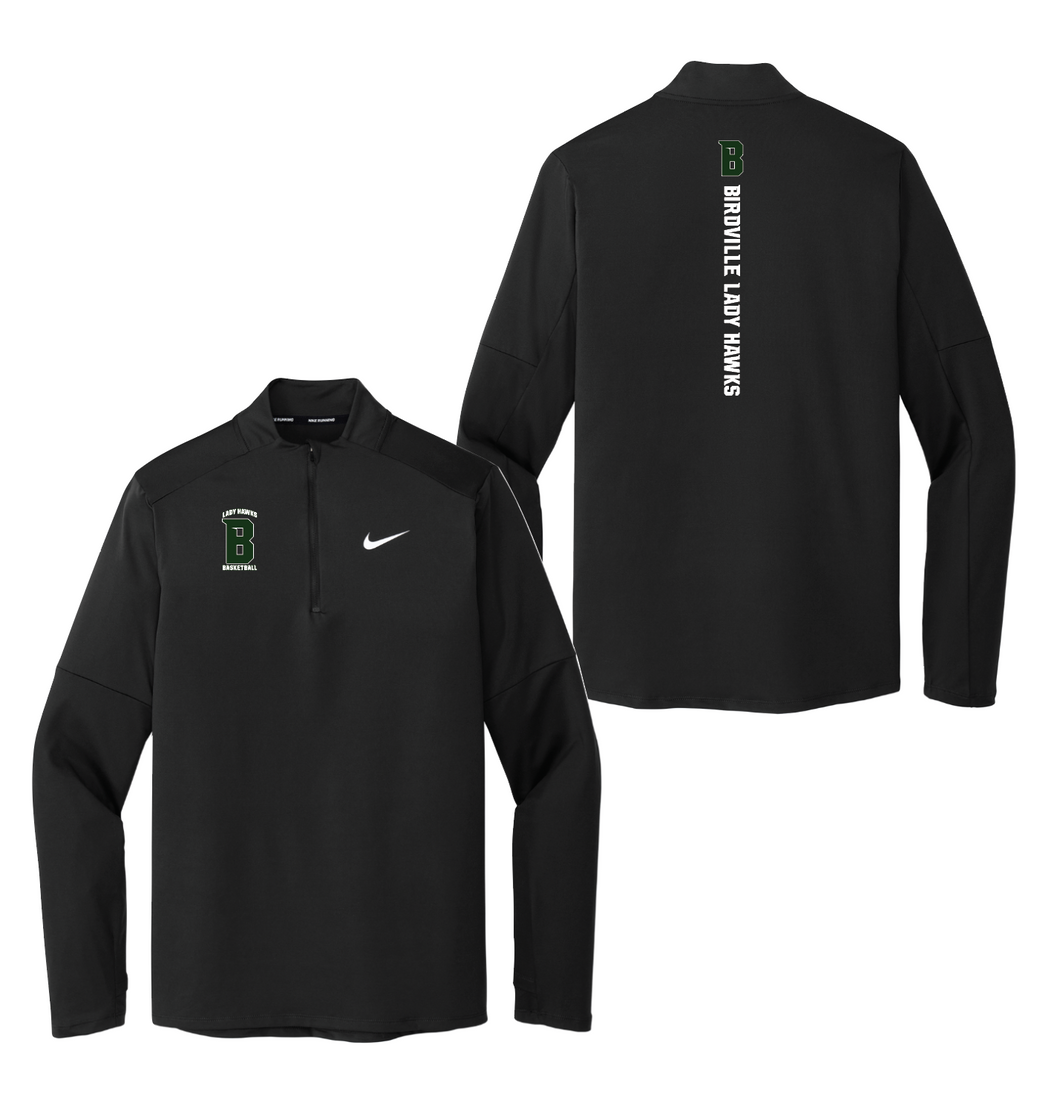 Represent DriFit Half-zip in Black by Nike
