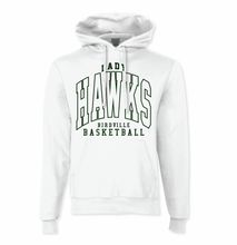 Load image into Gallery viewer, Hawkeye PO Hoodie in White by Champion
