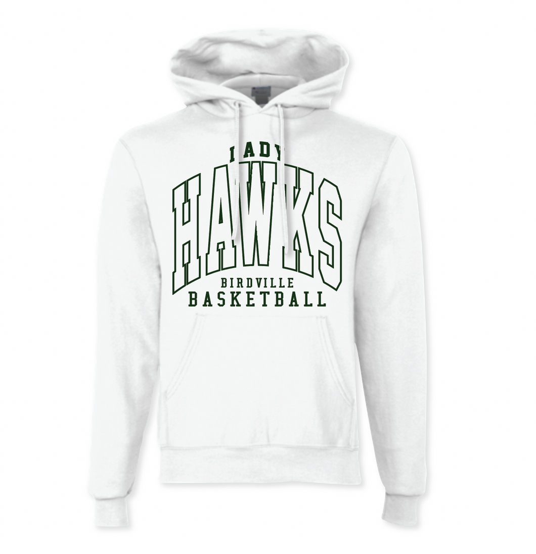 Hawkeye PO Hoodie in White by Champion