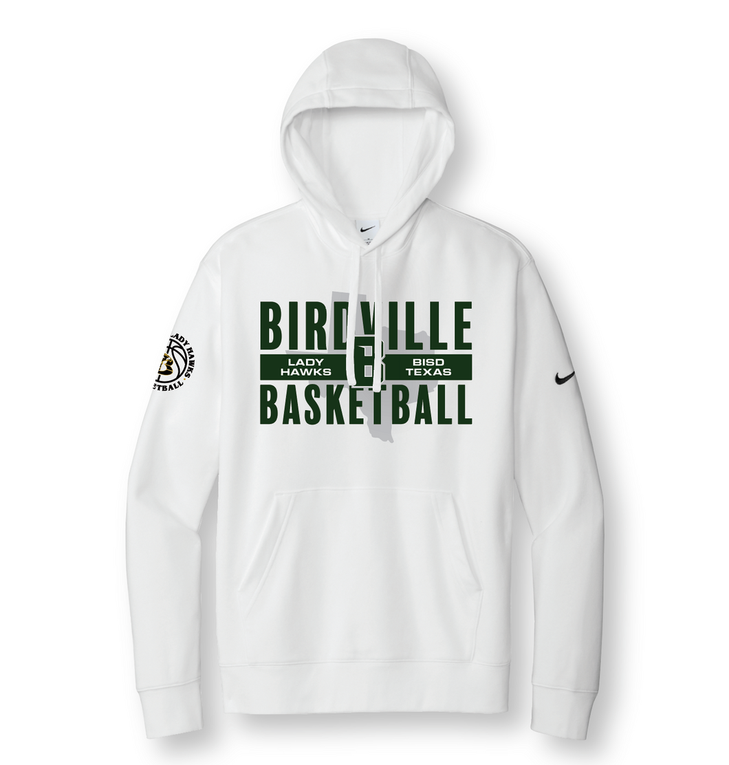 Hawk Stack PO Hoodie in White by Nike