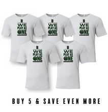 Load image into Gallery viewer, Play As One Official Practice Unisex SS DriFit Tee in White
